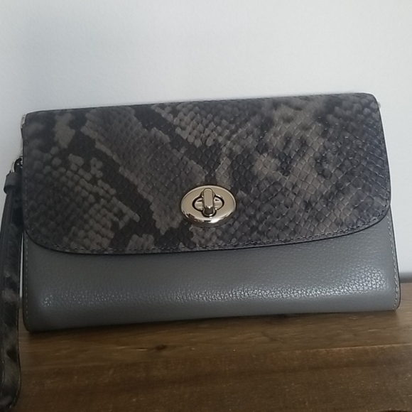 Coach Python Chain Crossbody NWT - Picture 2 of 7